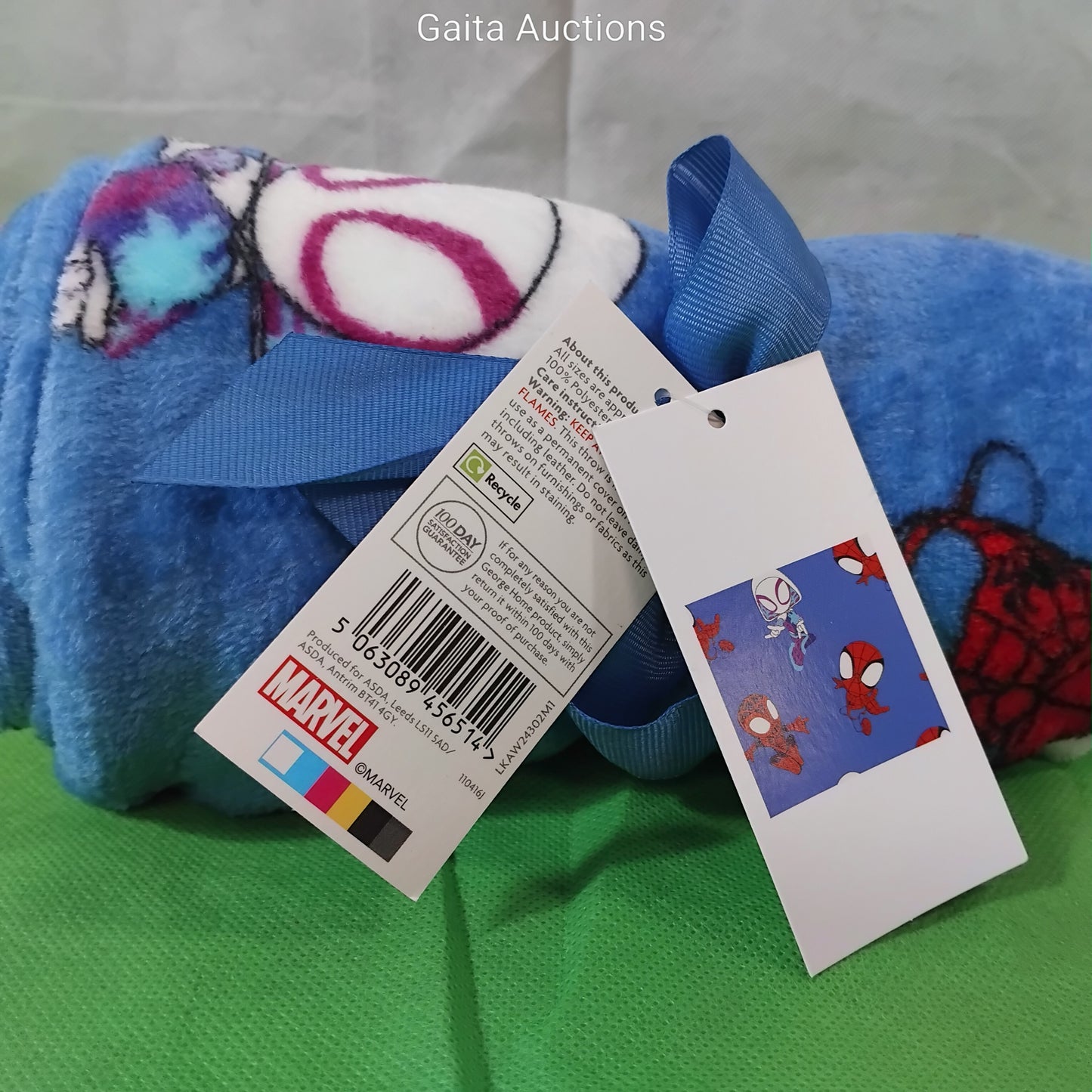 Disney Marvel Junior Amazing Spidey & Friends Blanket