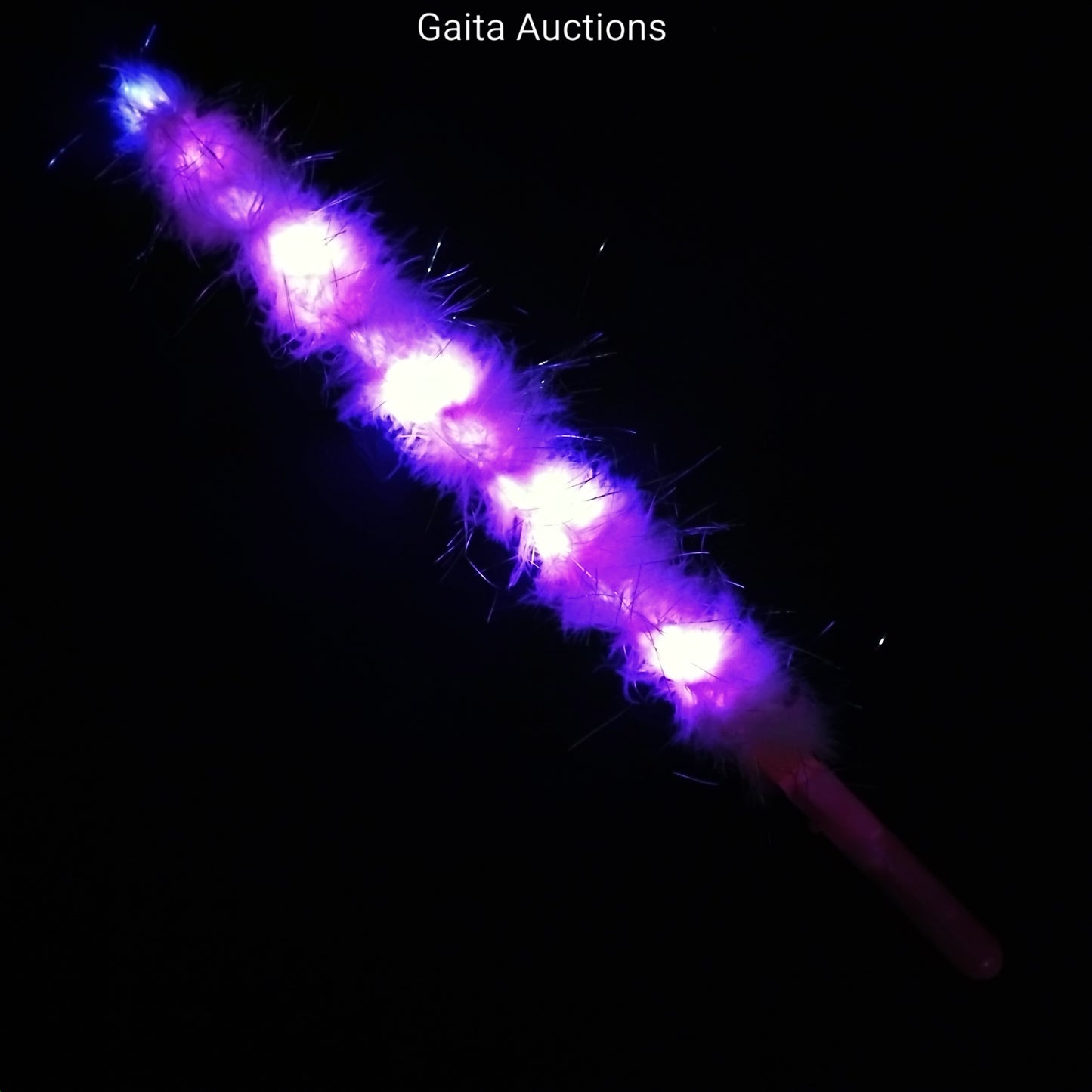 Joblot of 72 Pink Fluffy Light Up Batons