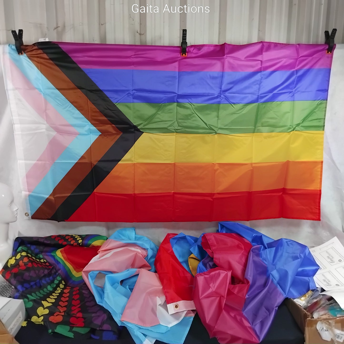 Job Lot of 12 Assorted 5ft Pride Flags