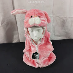 Childrens Fluffy Pink Bunny Rabbit Body Warmer