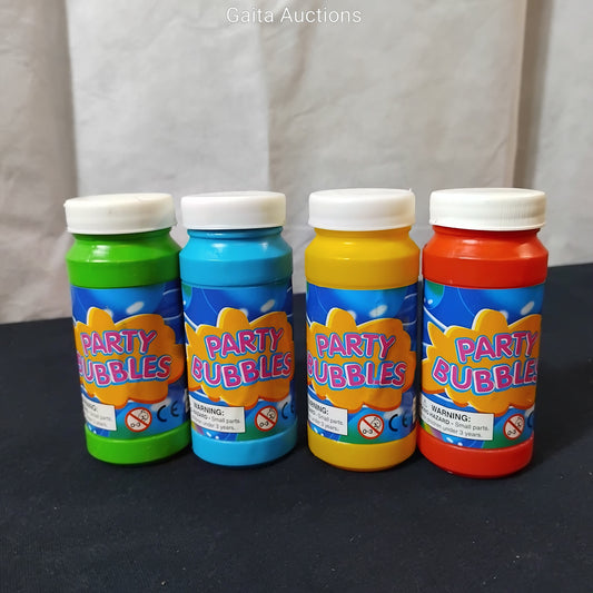 Job Lot of 12 Assorted 4oz Blowing Bubbles